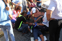 بالفيديو: إصابة متوسطة لطفل بحادث دهس في شارع ييفت الرئيس بمدينة يافا 